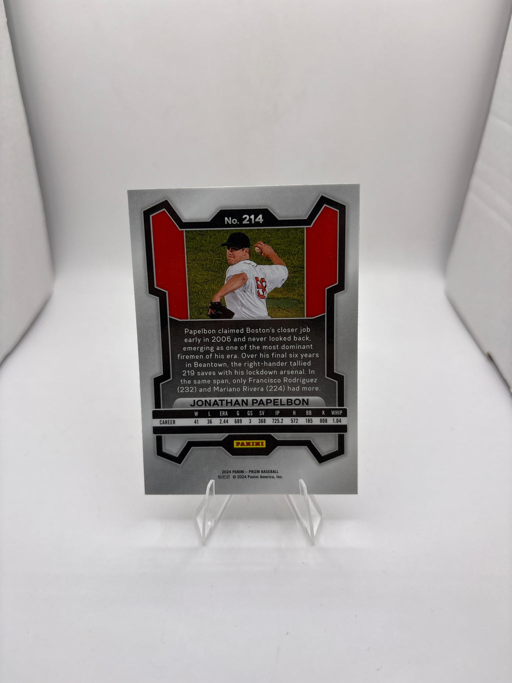 Prizm Jonathan Papelbon