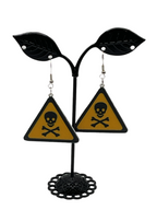 Caution Sign Earrings