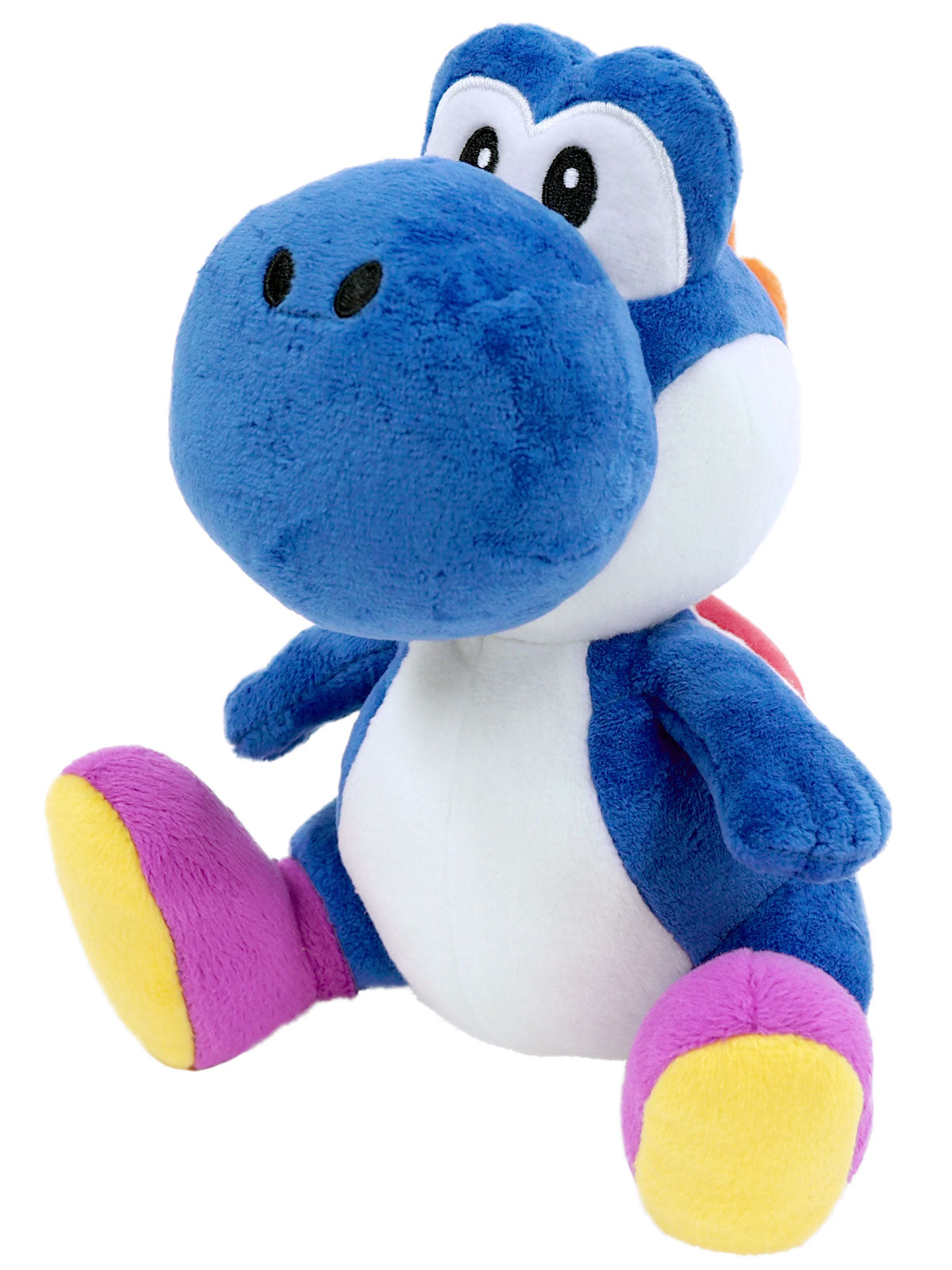 Super Mario All Star Yoshi - Dark Blue Yoshi Plush, 7 Main image