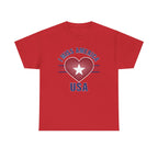 "I Miss America" Heart Unisex Heavy Cotton Tee