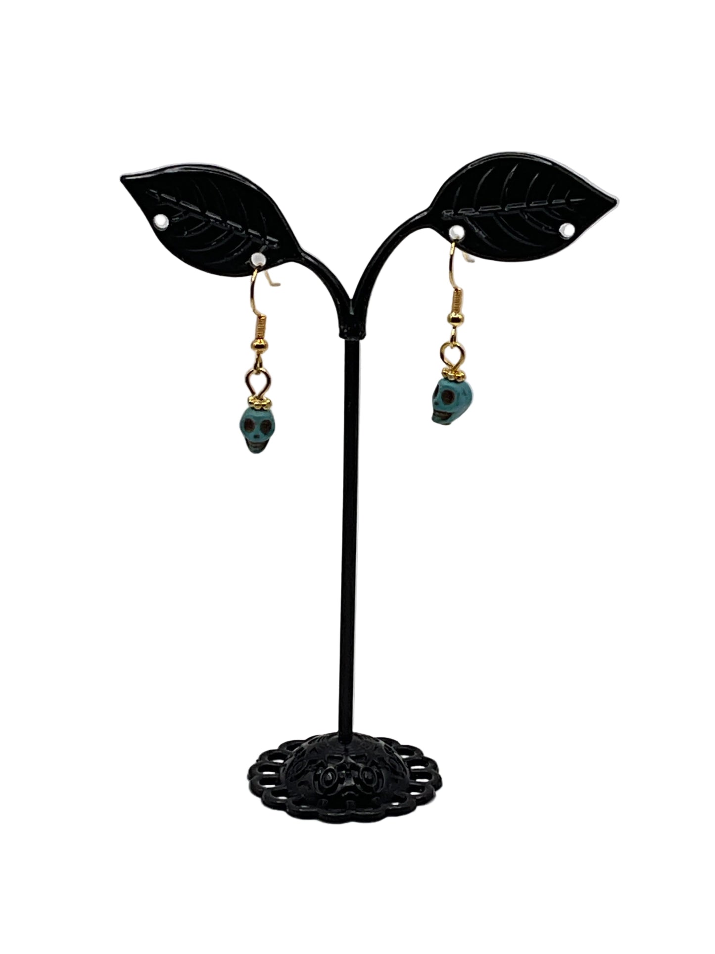 Colorful Tiny Skull Earrings