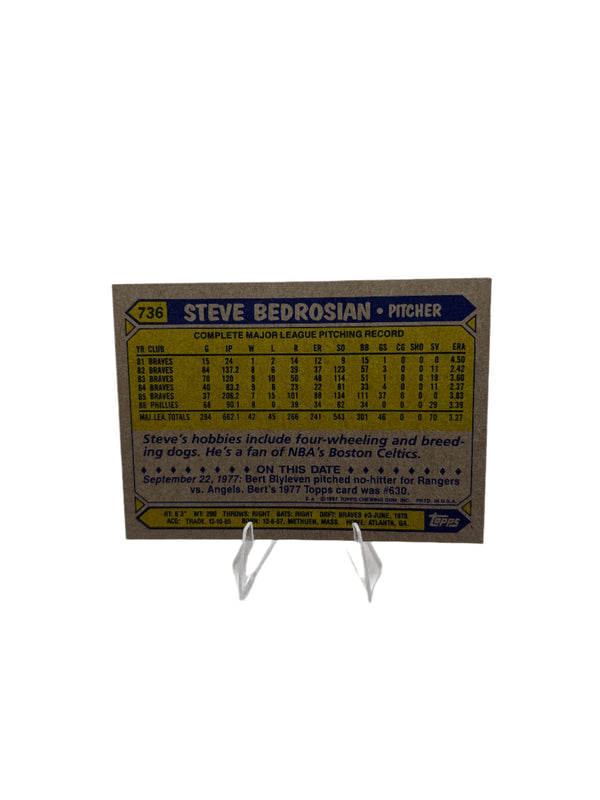 Topps Steve Bedrosian