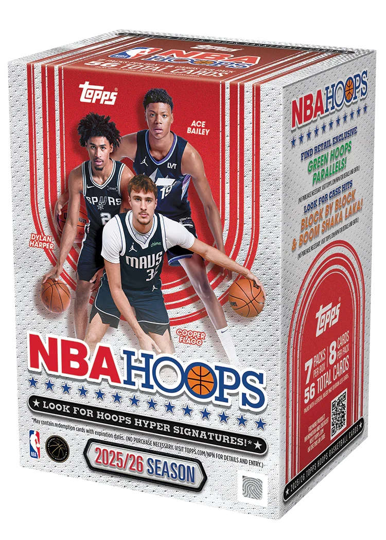 2025/26 Topps NBA Hoops - Value Box Main image