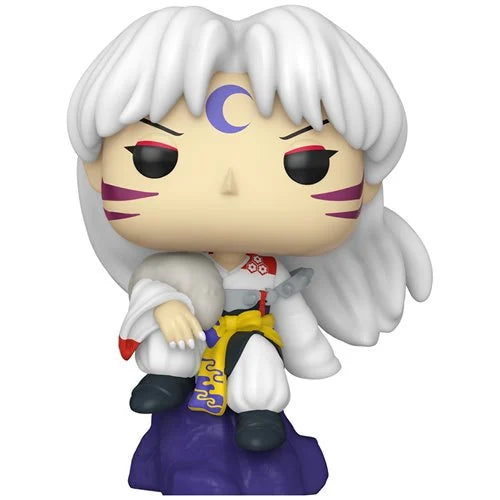InuYasha Sesshomaru (Sitting) Funko Pop! Vinyl Figure Plus #1931 - Collectors World Toys Hover Image