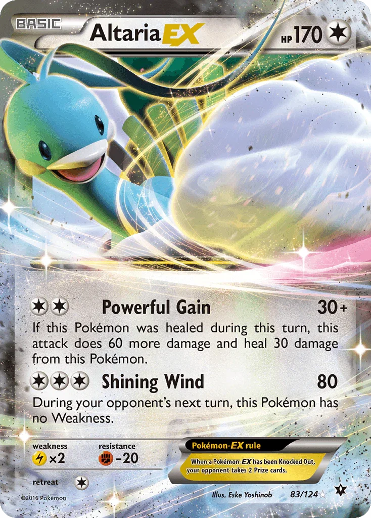 Altaria EX (83/124) [XY: Fates Collide] Main image