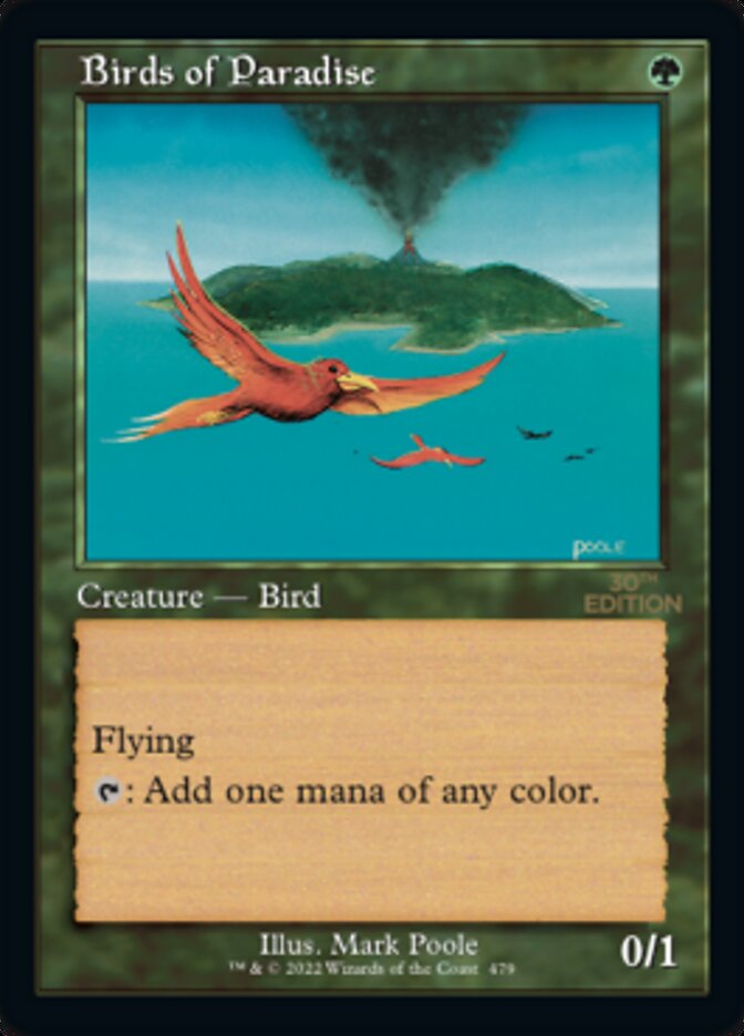 Birds of Paradise (Retro Frame) (30A-479) - 30th Anniversary Edition