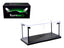 Collectible Display Show Case with LED Lights and Black Base for 1/24 1/18 Models by Illumibox