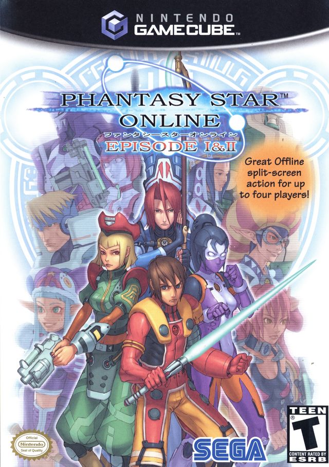 Phantasy Star Online Episode I & II (Gamecube) Main image
