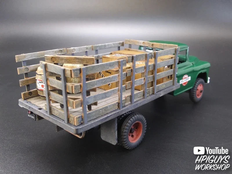 1:48 1955 Chevrolet 2 Ton Stake Truck Plastic Model Kit