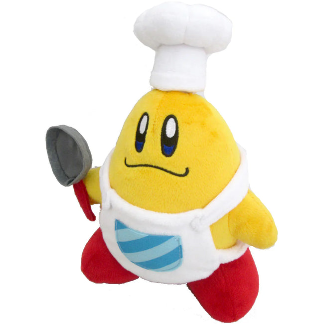 Kirby's Adventure All Star Collection Chef Kawasaki Plush 7.5" - Collectors World Toys Hover Image