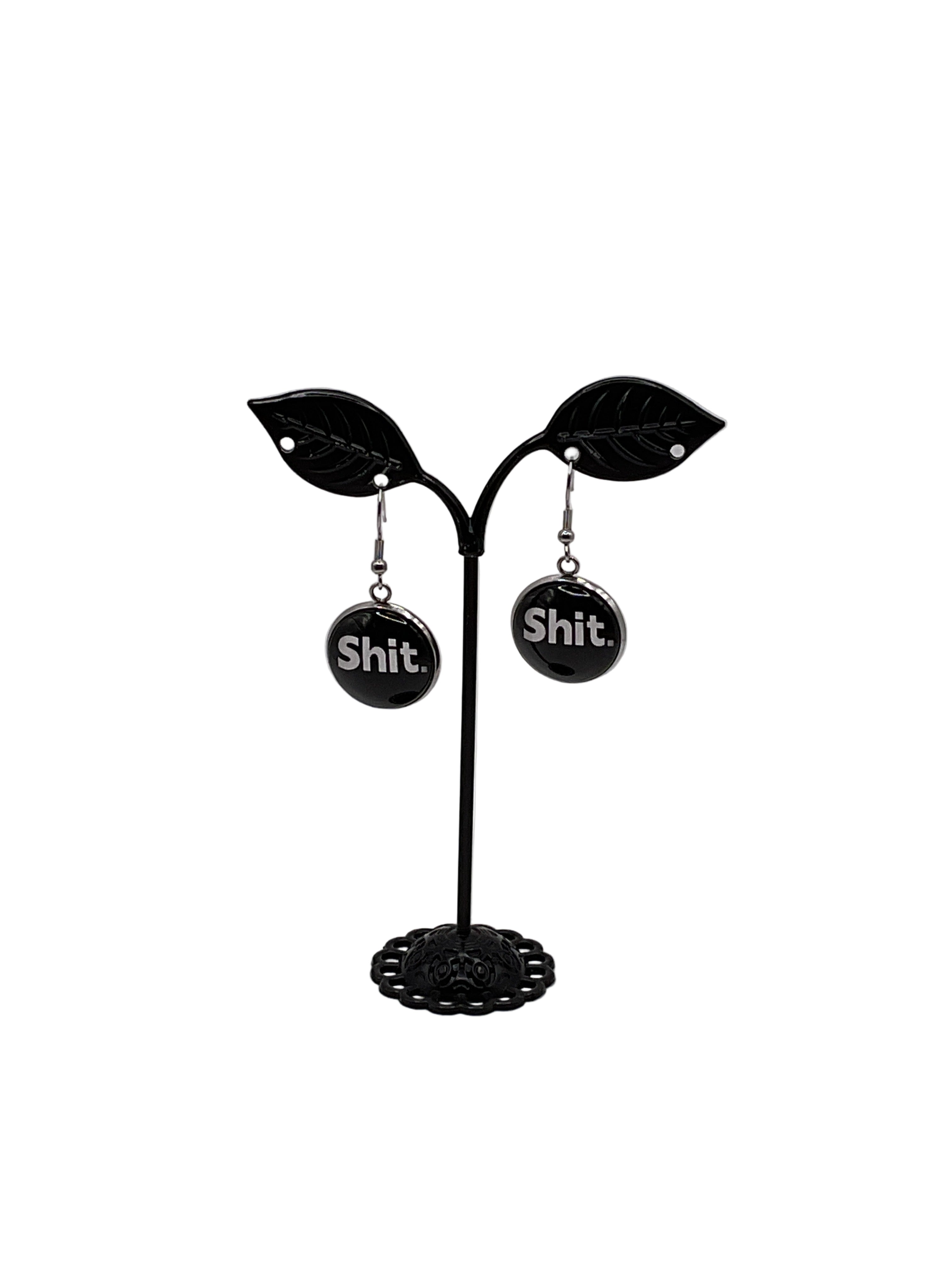 Shit Earrings