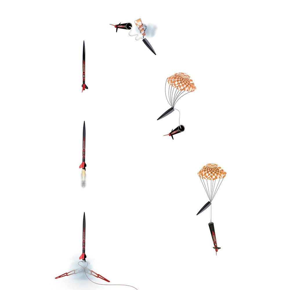 ESTES Journey™ Launch Set Rocket-Building Kit, Beginner Flying-Rocket-Model Kit for Ages 10+