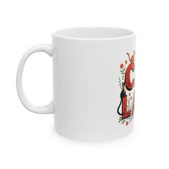 Cat Lady Ceramic Mug -