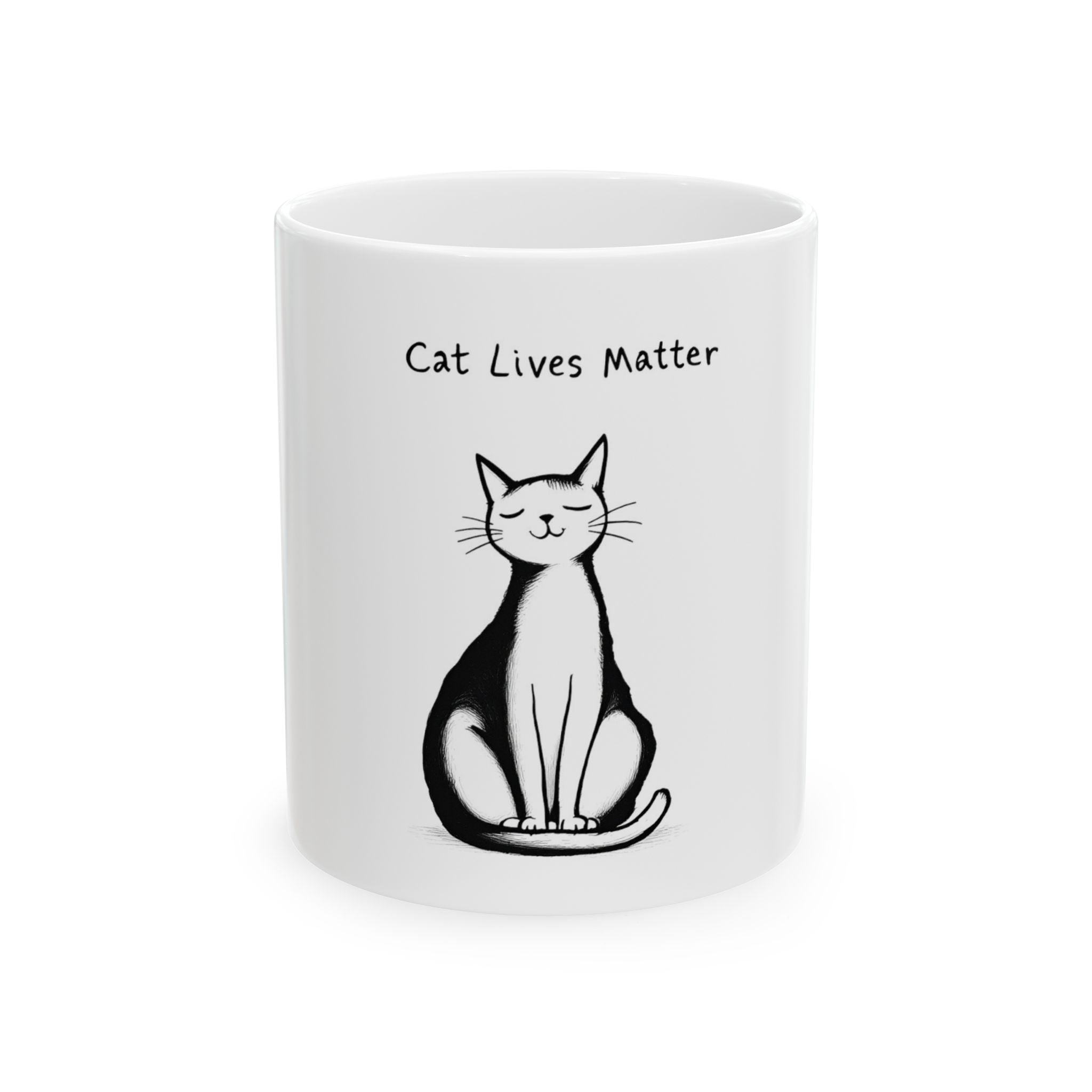 Cat Lives Matter Mug