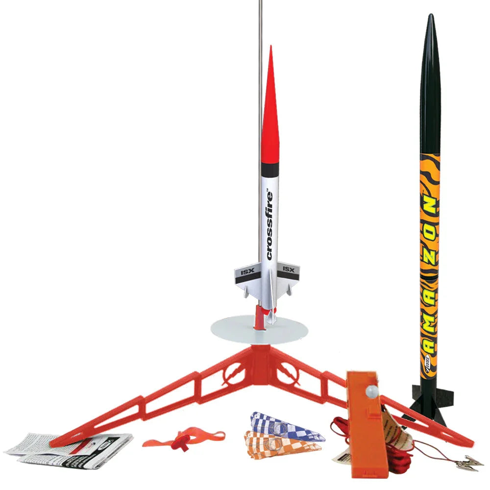 Estes Rockets - Tandem-X Rocket Launch Set, Amazon (E2X) & Crossfire ISX