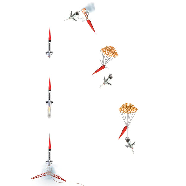 Estes Rockets - Tandem-X Rocket Launch Set, Amazon (E2X) & Crossfire ISX