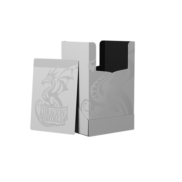 Dragon Shield: Deck Shell - Ashen White