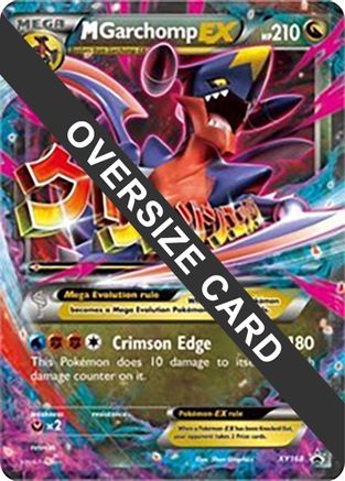 M Garchomp EX XY168 - Jumbo Cards Holofoil