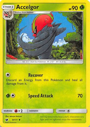 Accelgor 009/111 - SM  Crimson Invasion Main image