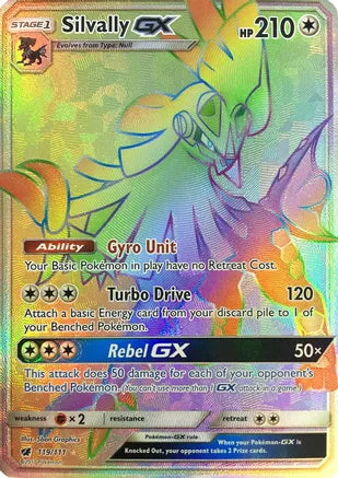 Pokemon: Silvally GX Crimson Invasion 119/111 - Near Mint Main image