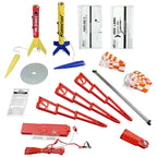 Rascal™ & HiJinks™ Launch Set - Rocket-Building Kit, Beginner Flying-Rocket-Model Kit for Ages 10+