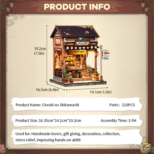 CUTEBEE DIY Miniature House | Choshi no Shitamachi