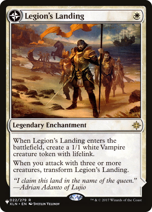 Legion's Landing // Adanto, the First Fort (LIST-XLN-22) - The List: (compasslanddfc)