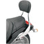 Cobra Short Round Sissy Bar w/Pad - 02-8968 for Select Kawasaki Motorcycles