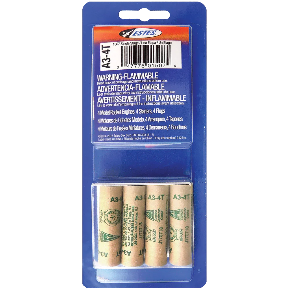 ESTES A3-4T Engines