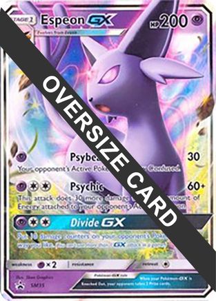 Espeon GX (SM Black Star Promos) SM35 - Jumbo Cards Holofoil