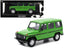 1980 Mercedes-Benz G-Model (LWB) Green with Black Stripes Limited Edition to 402 pieces Worldwide 1/18 Diecast Model Car by Minichamps