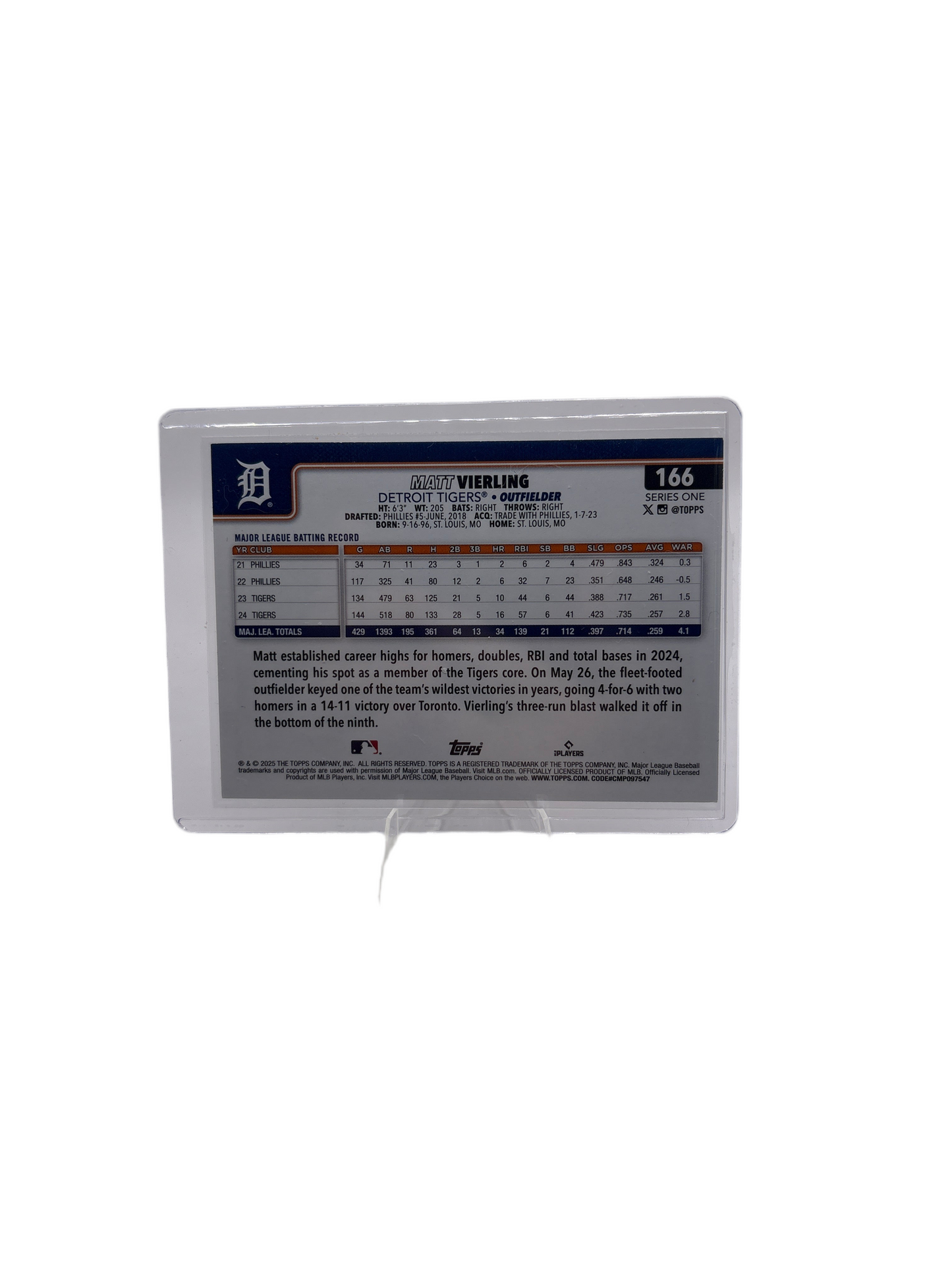 Topps Matt Vierling