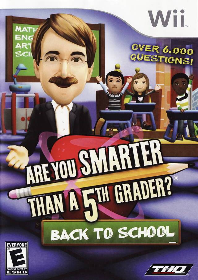 Are You Smarter Than A 5th Grader? Back to School (Wii) Main image