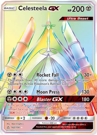 Pokemon: Celesteela GX Ultra Prism 162/214 - Near Mint Main image
