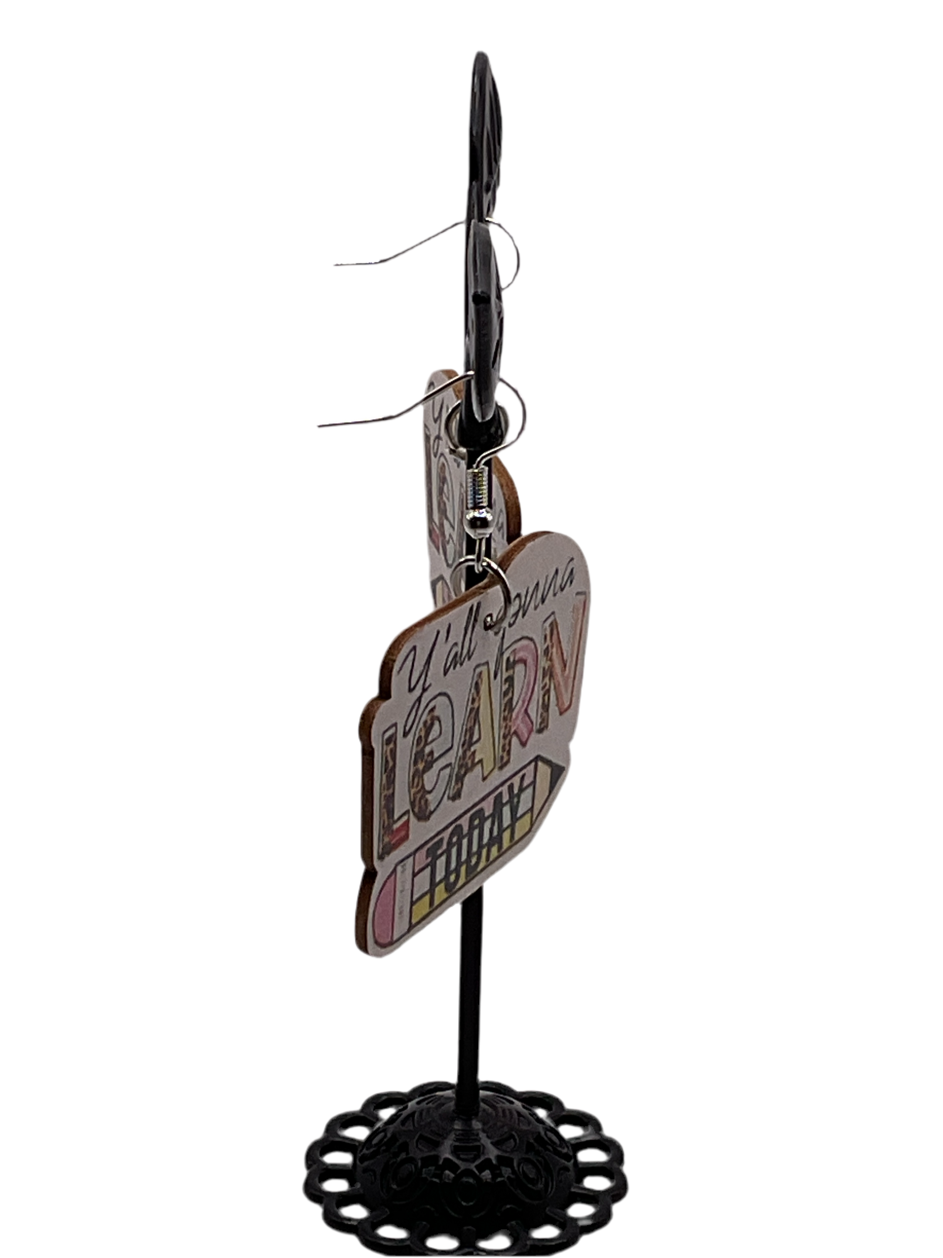 Teacher "Yall gonna learn today" earrings