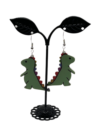 Dinosaur Earrings