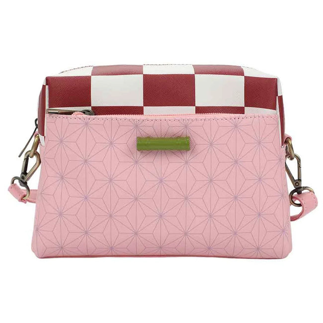 Demon Slayer Nezuko Metal Badge Crossbody Bag - Collectors World Toys Hover Image