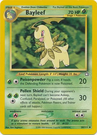 Bayleef 028/111 - Neo Genesis Unlimited