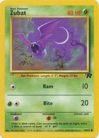 Zubat 070/82 - Team Rocket Unlimited Main image