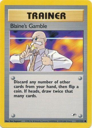 Blaine's Gamble 121/132 - Gym Heroes Unlimited Main image