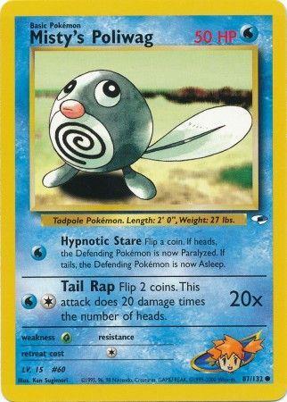 Misty's Poliwag 087/132 - Gym Heroes Unlimited