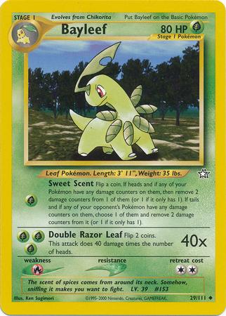Bayleef 029/111 - Neo Genesis Unlimited Main image