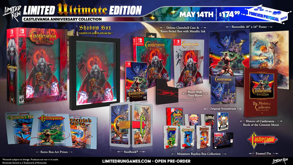 Limited Run #106: Castlevania Anniversary Collection Ultimate Edition (Nintendo Switch)