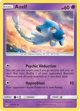 Azelf 043/131 - SM  Forbidden Light Main image