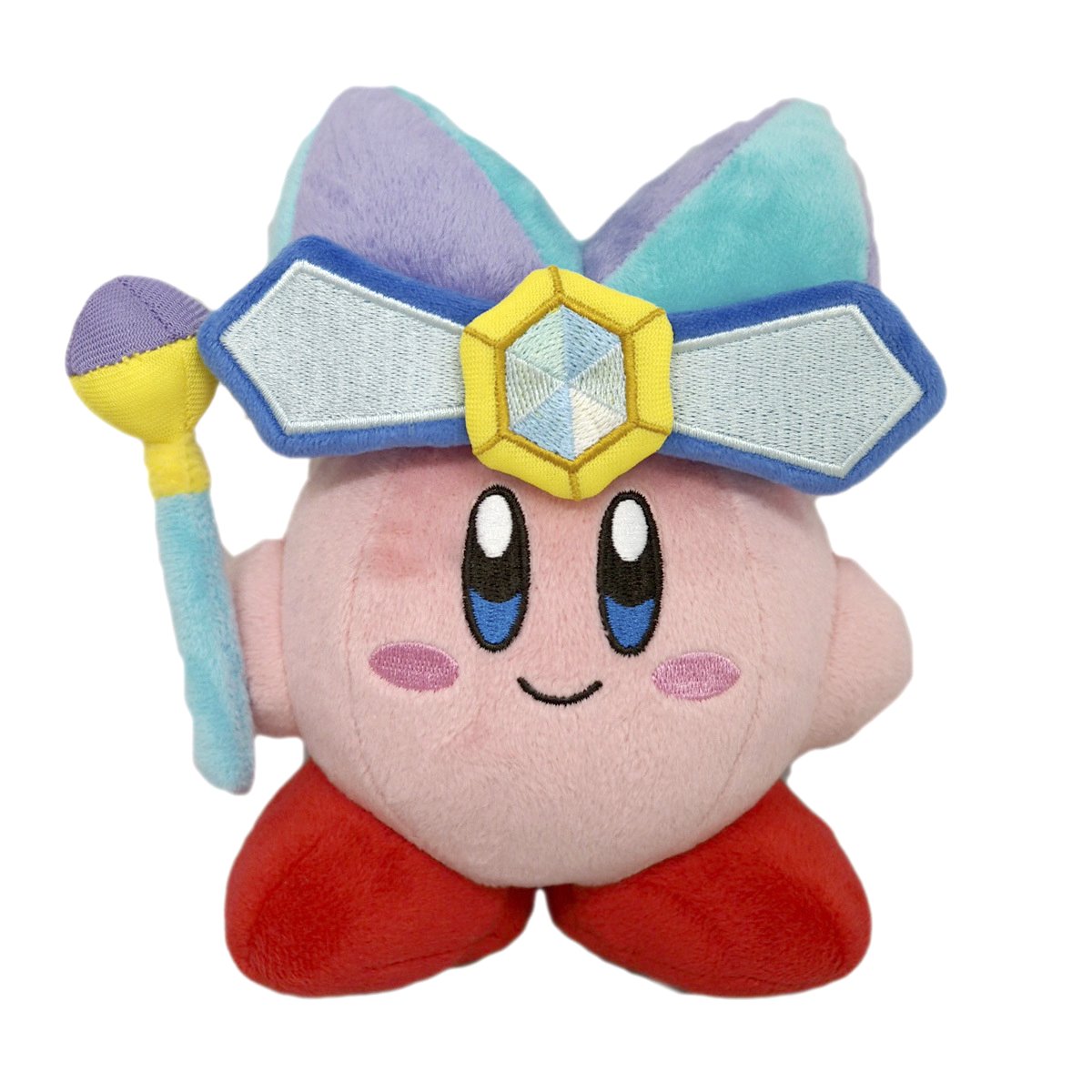 Kirby's Adventure All Star Collection Mirror / Jester Kirby Plush 6" Main image