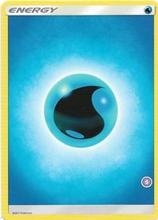Water Energy ()  - SM Trainer Kit Alolan Sandslash & Alolan Ninetales
