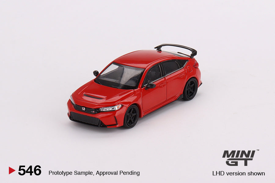 Mini-GT Honda Civic Type R Rallye Red 2023 W/ Advan GT Wheel #546 1:64 MGT00546 - Collectors World Toys