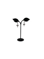 Cross with Butterfly Earrings