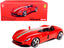 Ferrari Monza SP1 Red with Italian Flag Stripes "Signature Series" 1/18 Diecast Model Car by Bburago