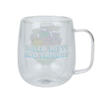 Hello Kitty & Friends 11 oz. Double Wall Glass Mug - Collectors World Toys